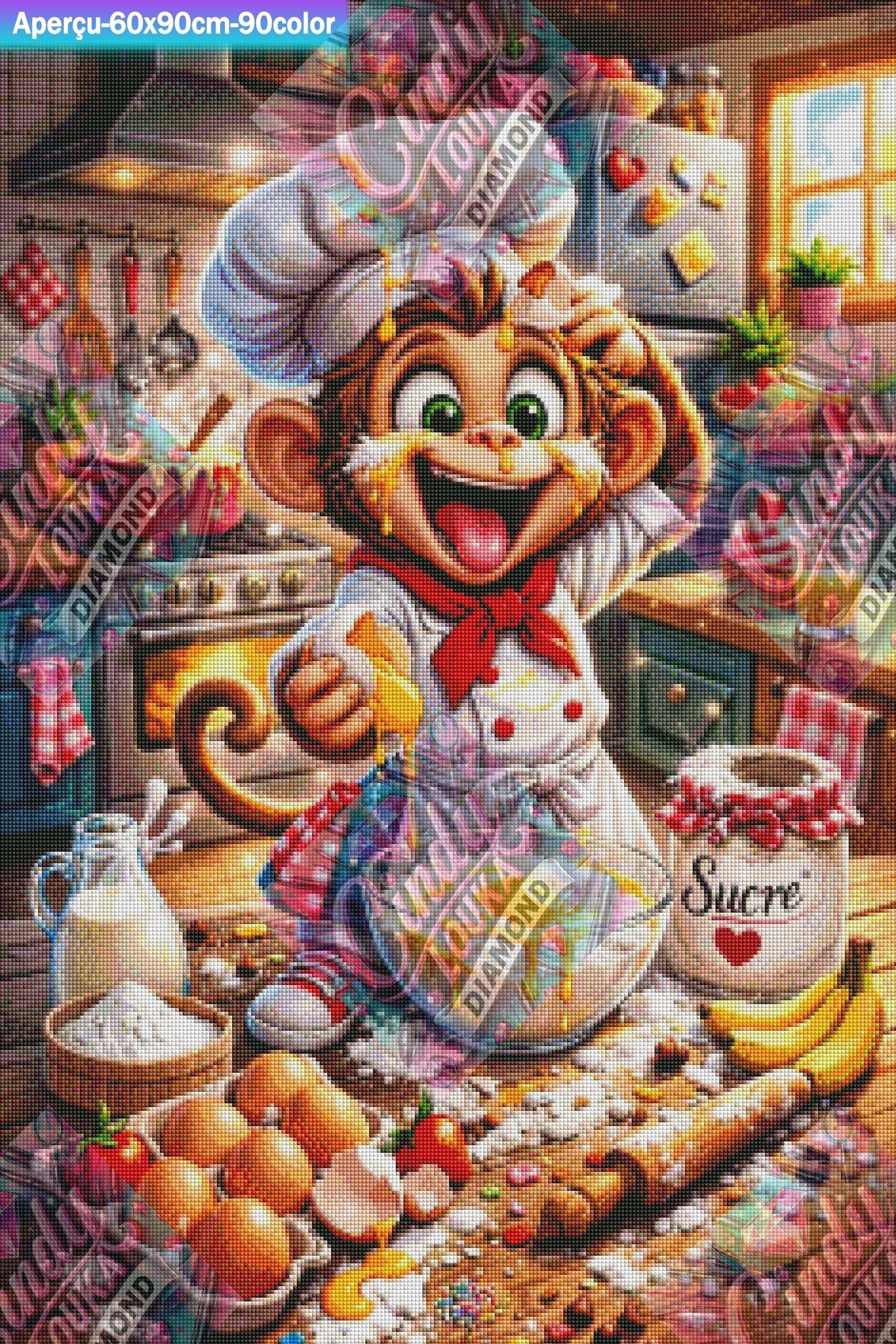 Chef en Folie 60x90 cm