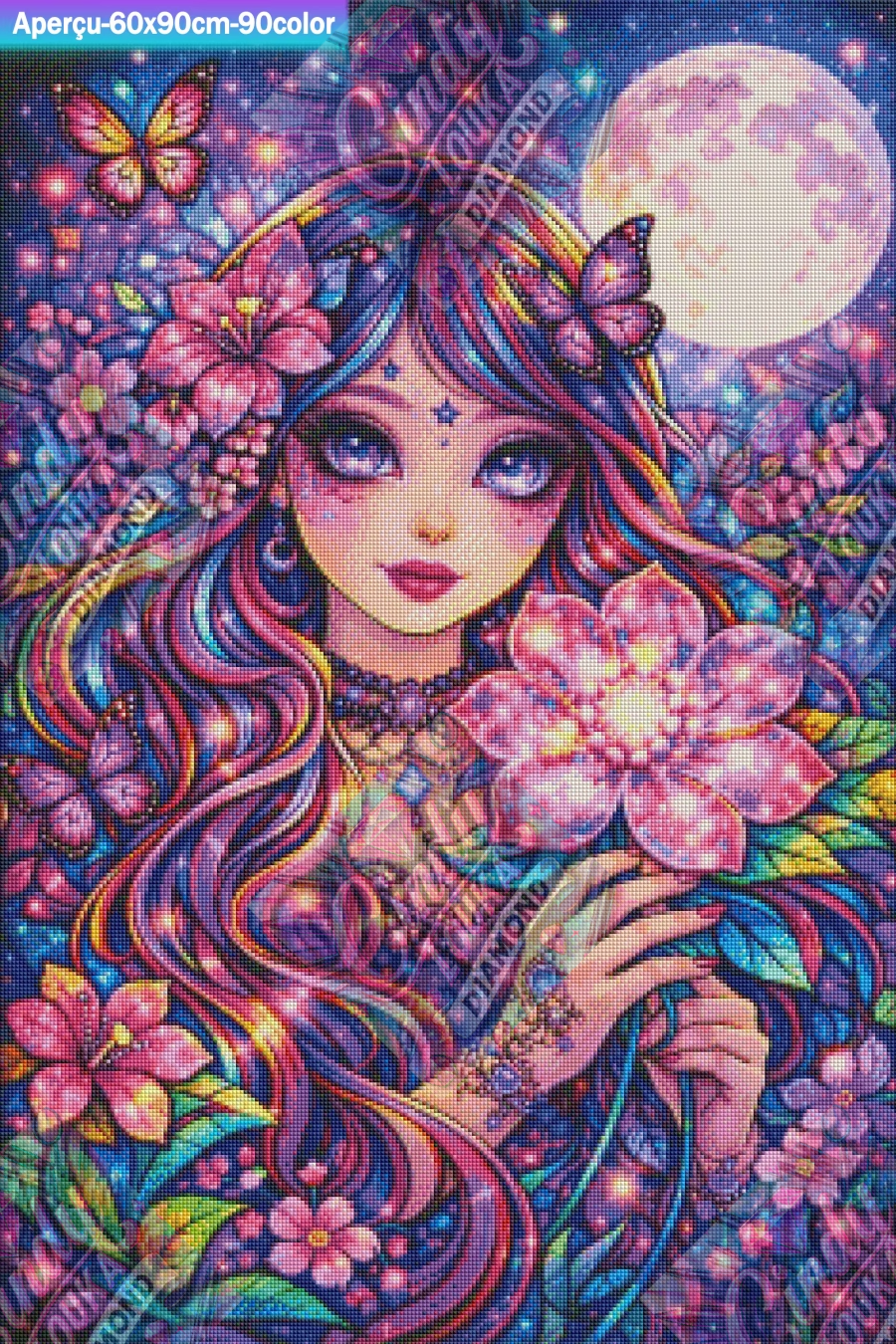 L Héritière des Étoilés 60x90 cm