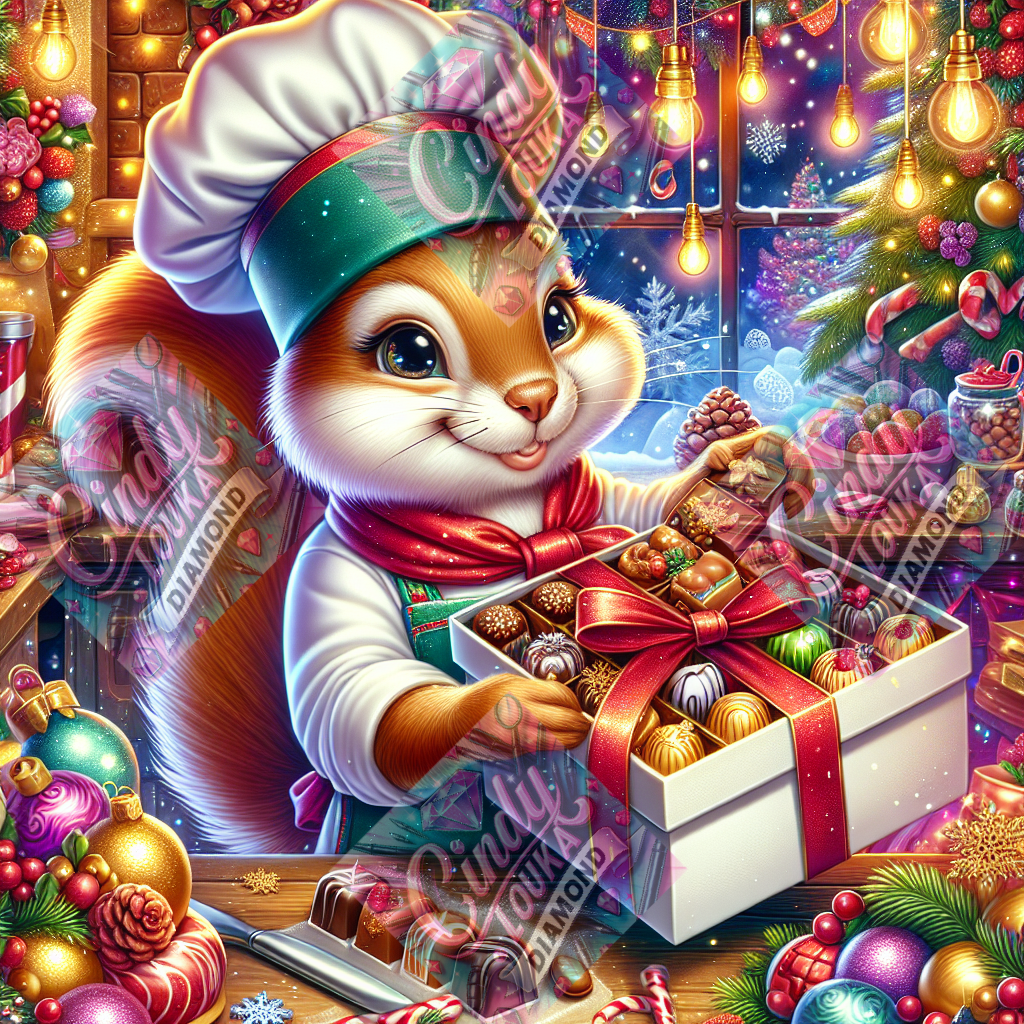 Atelier Choco'Festif 80x80 cm