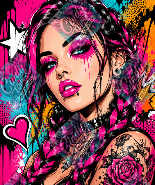 Cœur Rebelle 60x72 cm