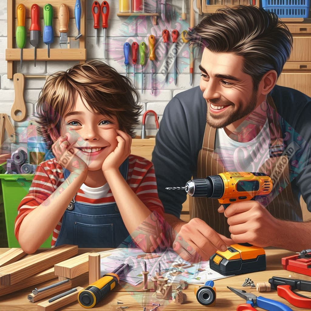 Entre Vis et Sourire 70x70 cm