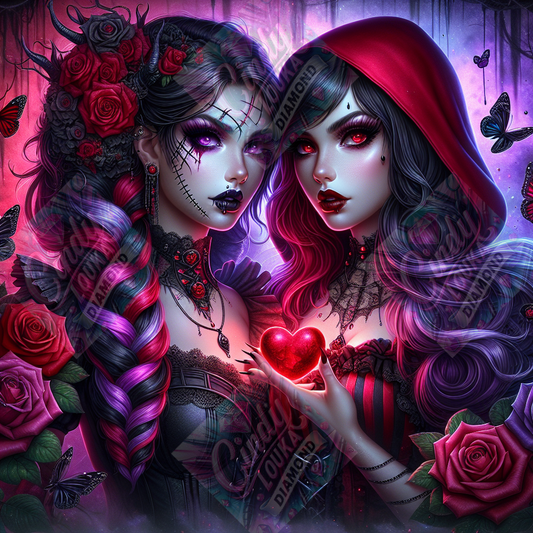 Beautés Maudites 70x70 cm