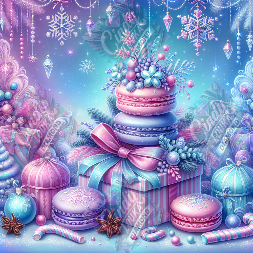 Douceurs de Noël 60x60 cm