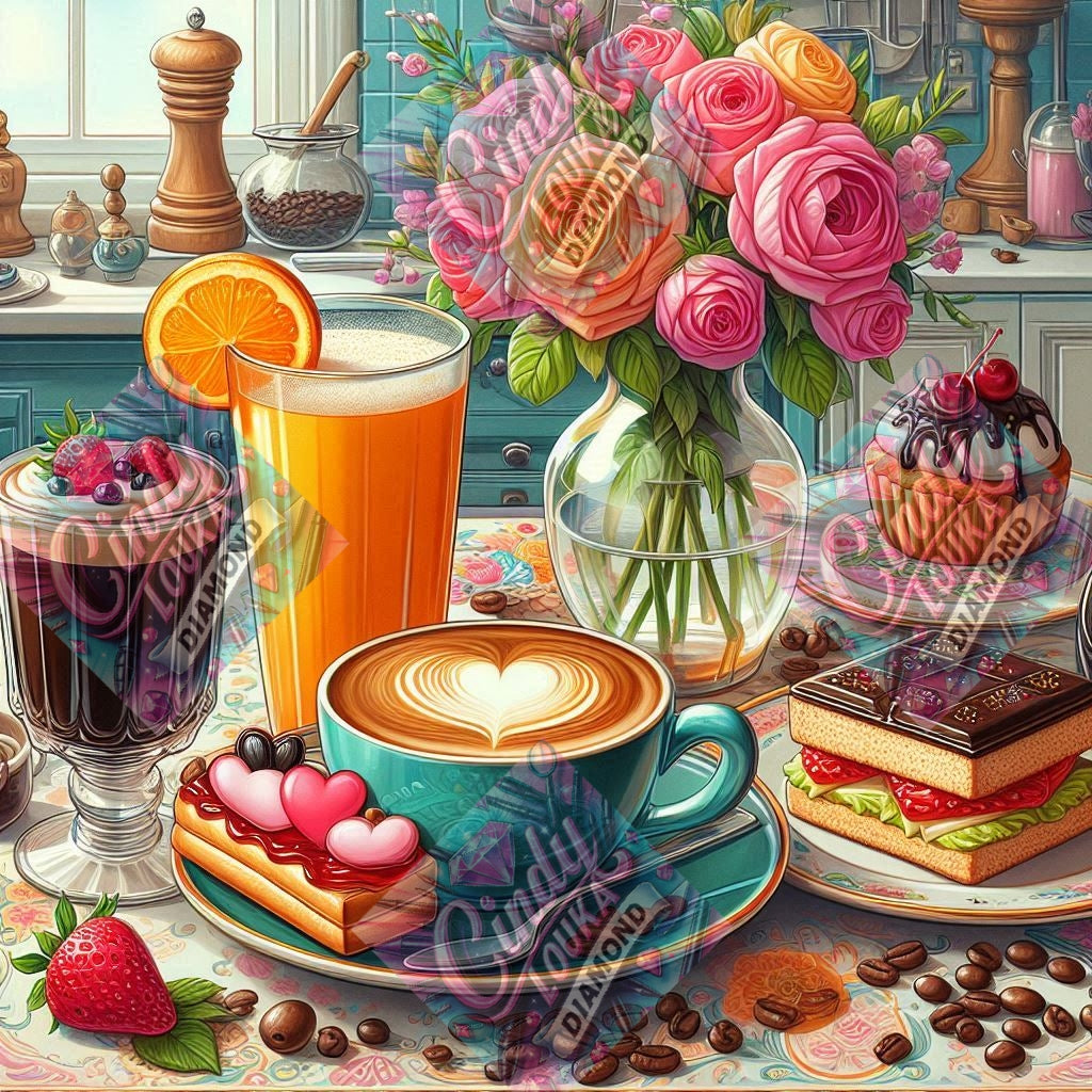 Matin De Douceurs 70x70 cm