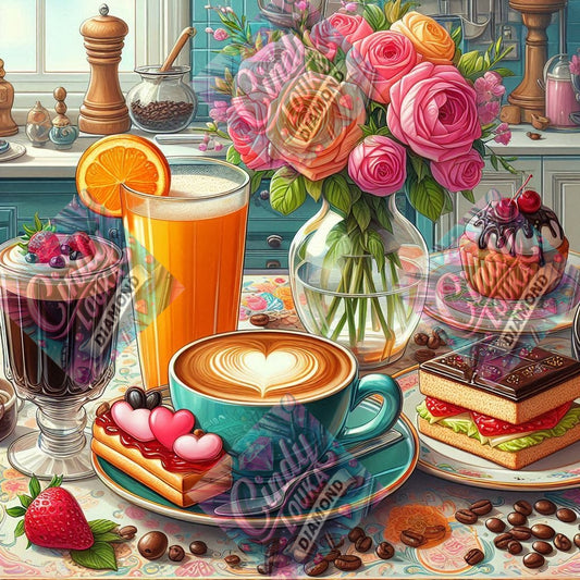 Matin De Douceurs 70x70 cm