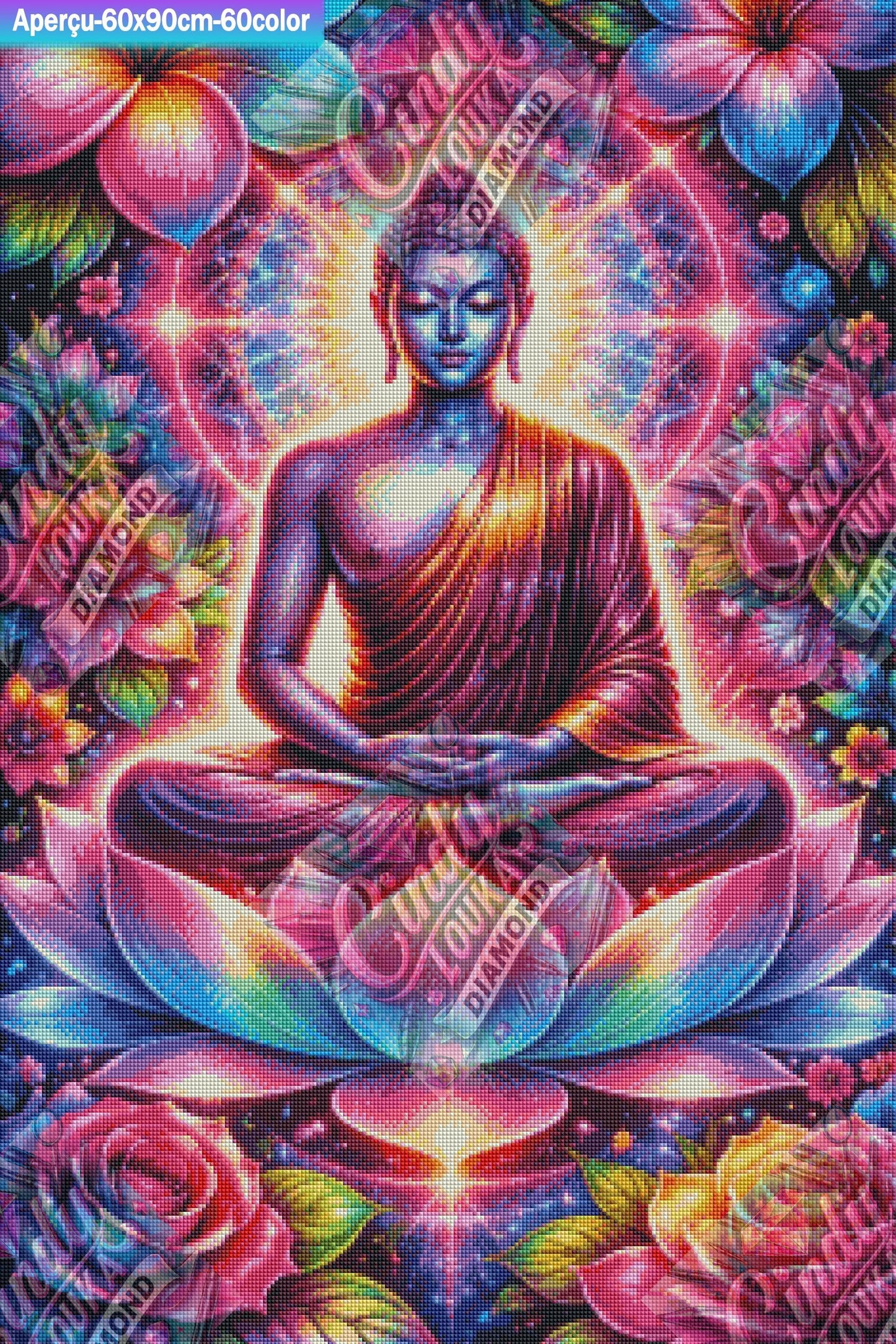 Explosion Spirituelle 60x90 cm