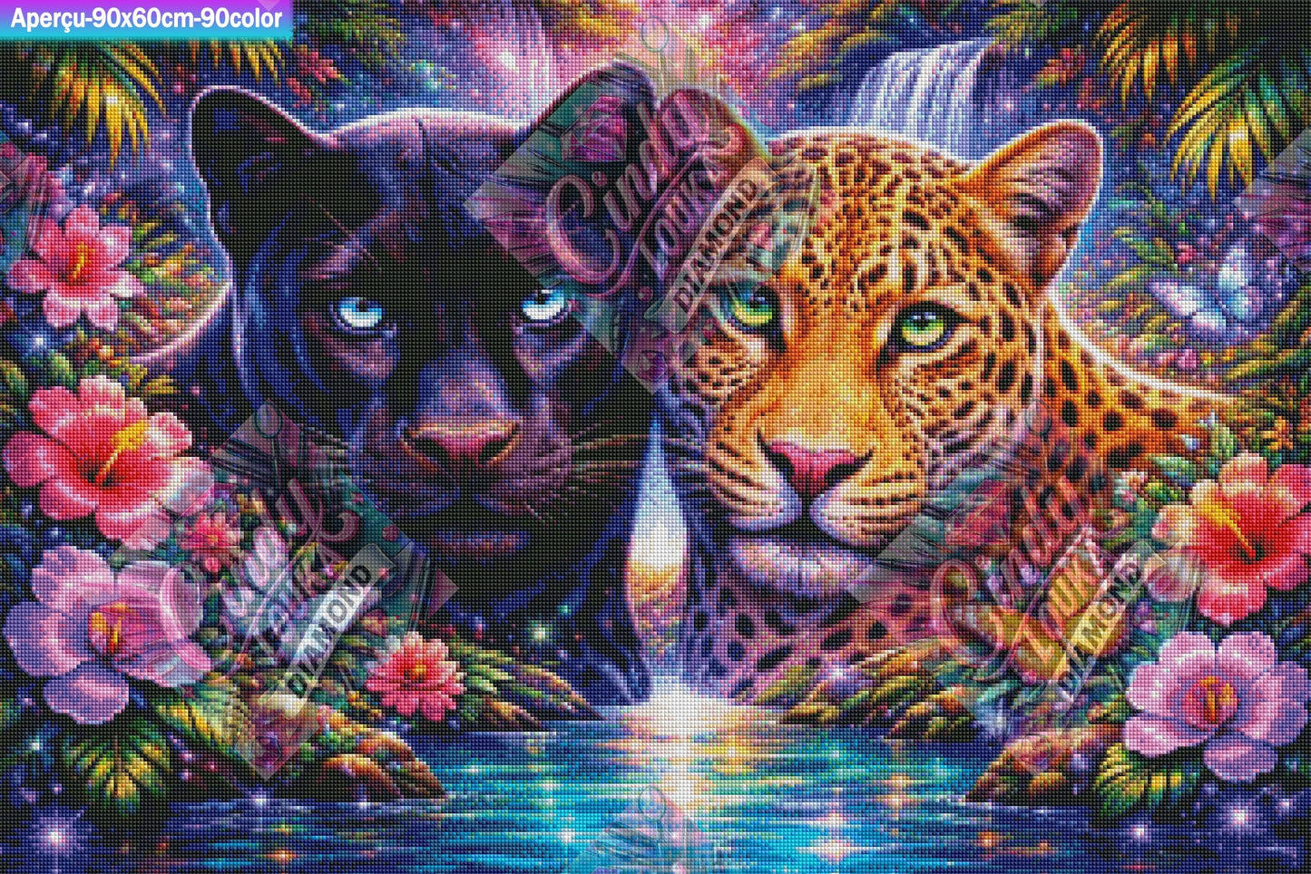 Duo Sauvage 60x90 cm