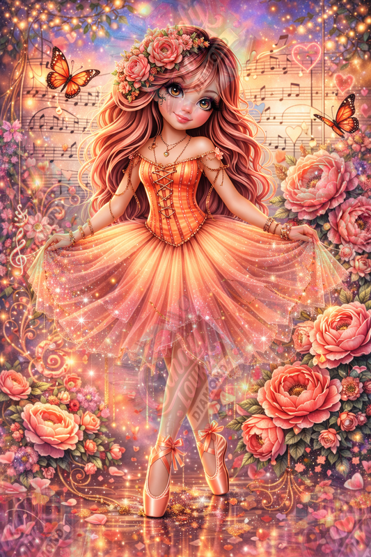 Mélodie Enchantée 60x90 cm