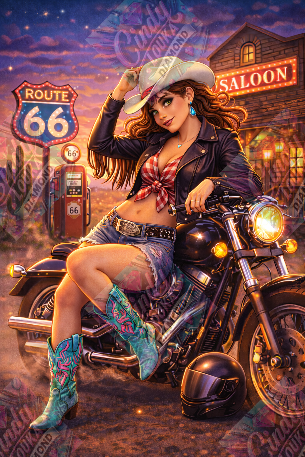 Western Rock Attitude 60x90 cm