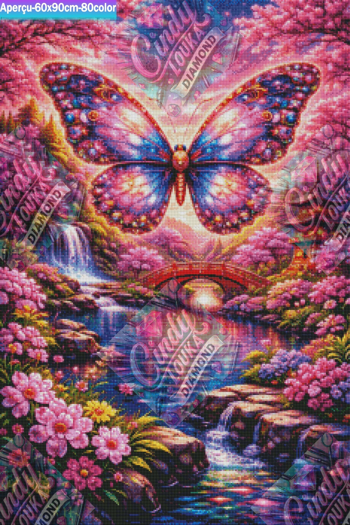 Sakura Impérial 60x90 cm