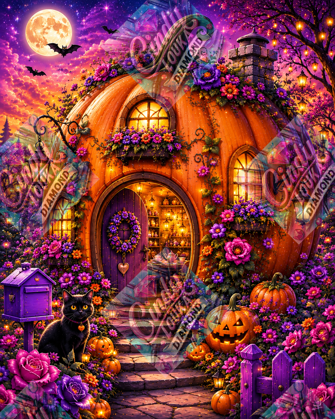 Le Cottage des Mystères 60x80 cm