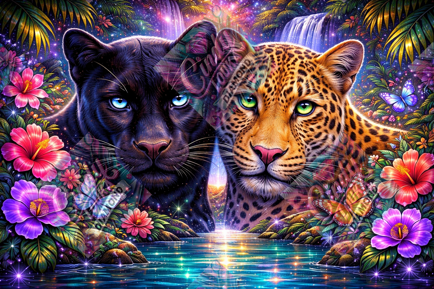 Duo Sauvage 60x90 cm