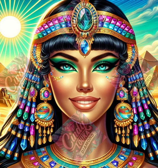 Reine d Égypte  70x70 cm