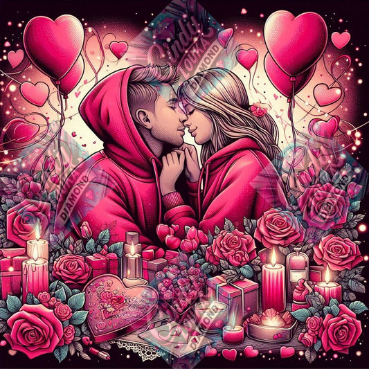 Amour en Sweat et Tendresse 70x70 cm