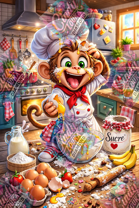 Chef en Folie 60x90 cm