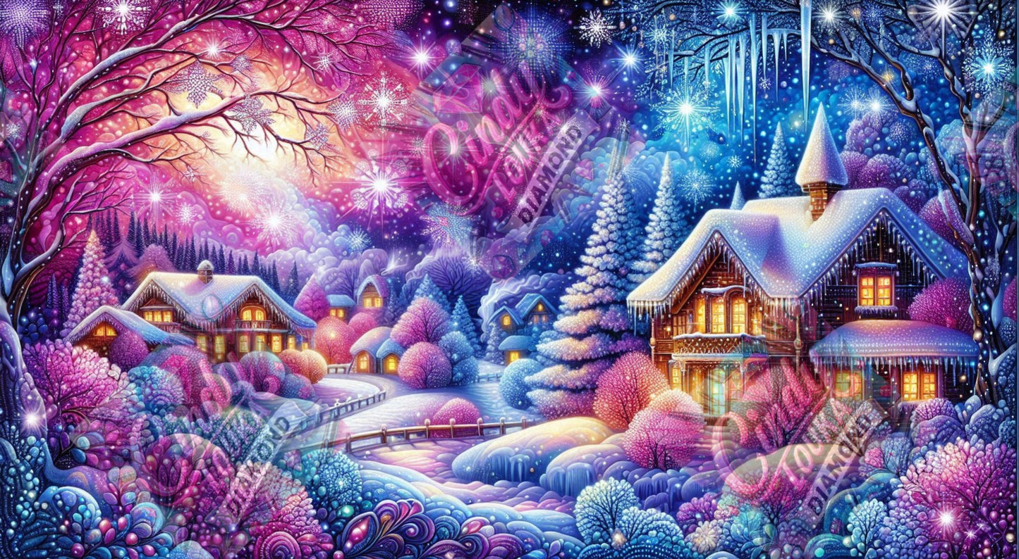 Rêverie Sous un Ciel de Velours 50x90 cm