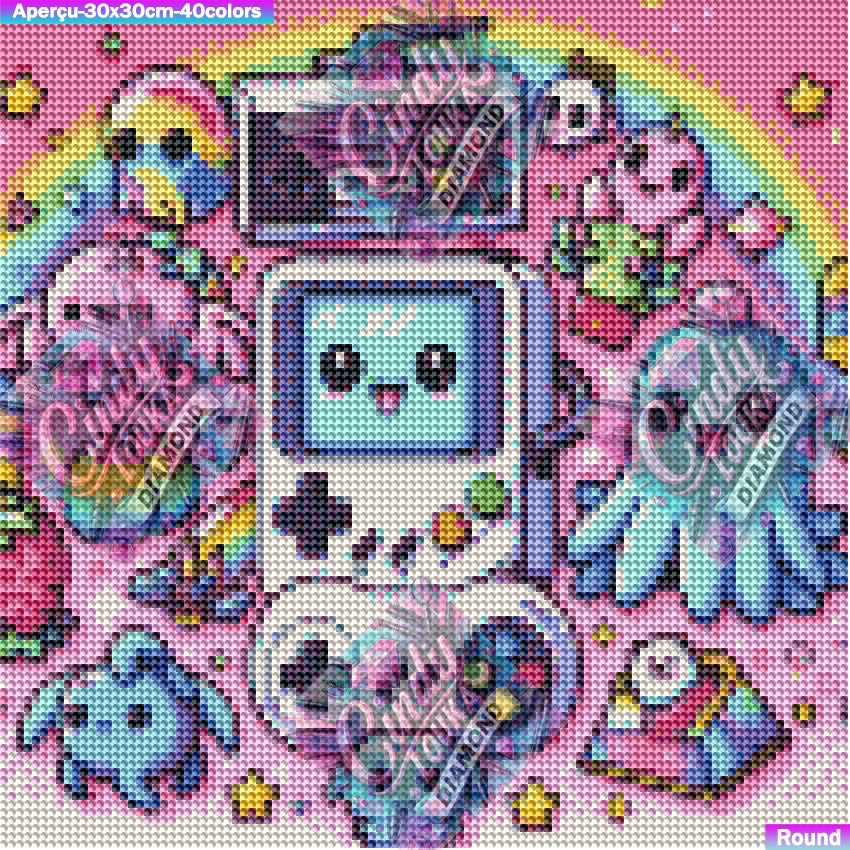 Game Land Kawaii 30x30 cm