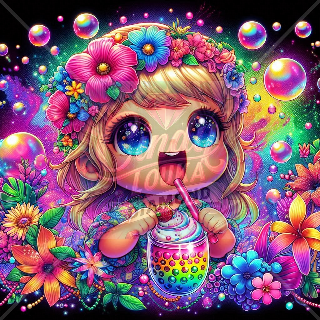 Fiesta des Couleurs Magiques 70x70 cm