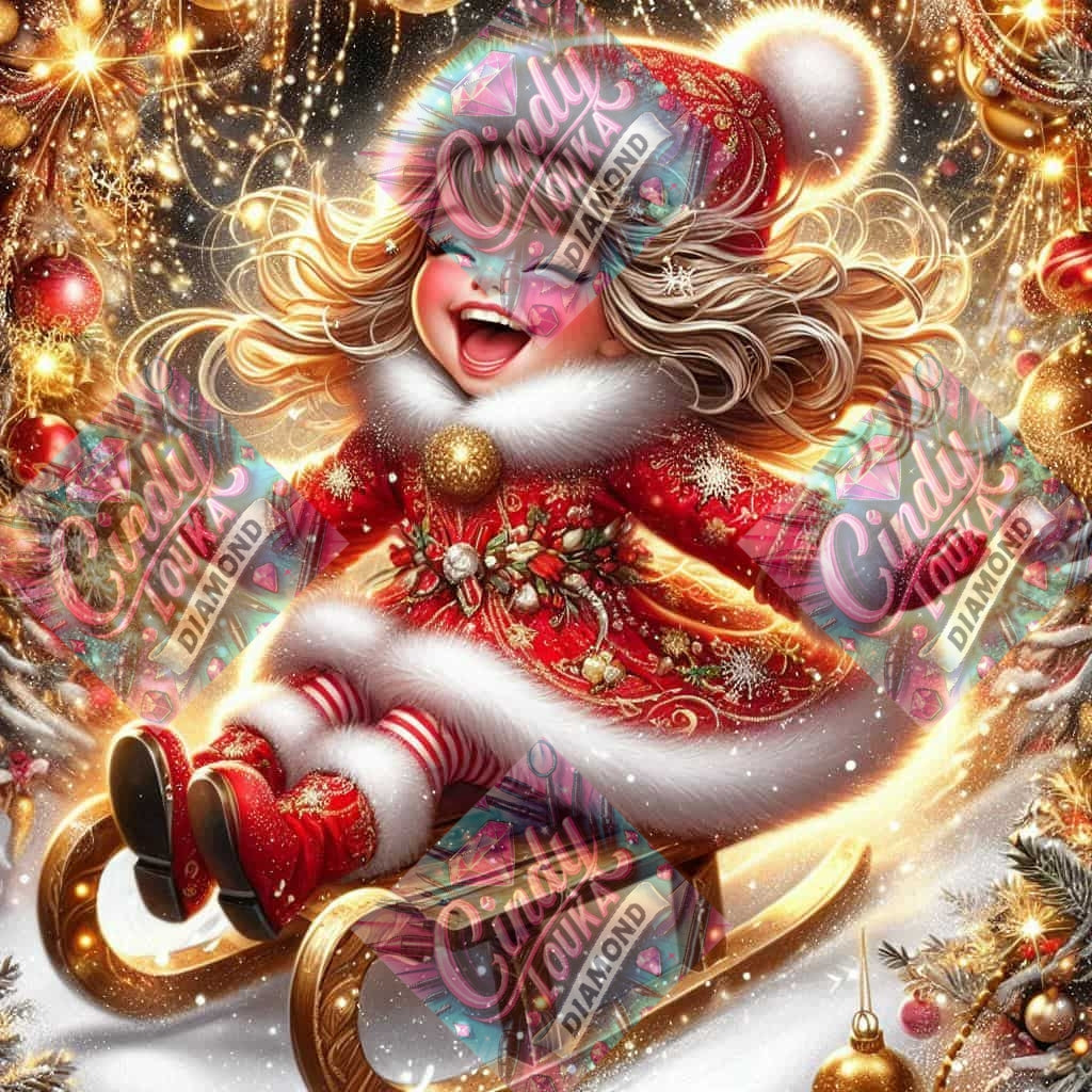 La Descente Magique 70x70 cm