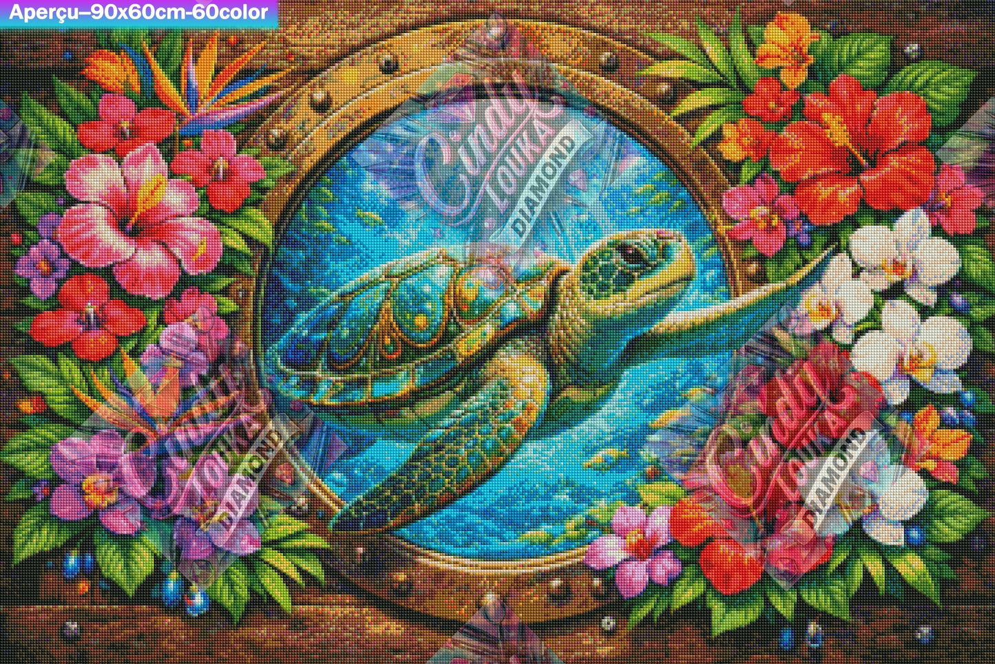 Voyage Au Cœur De l’Océan 60x90 cm