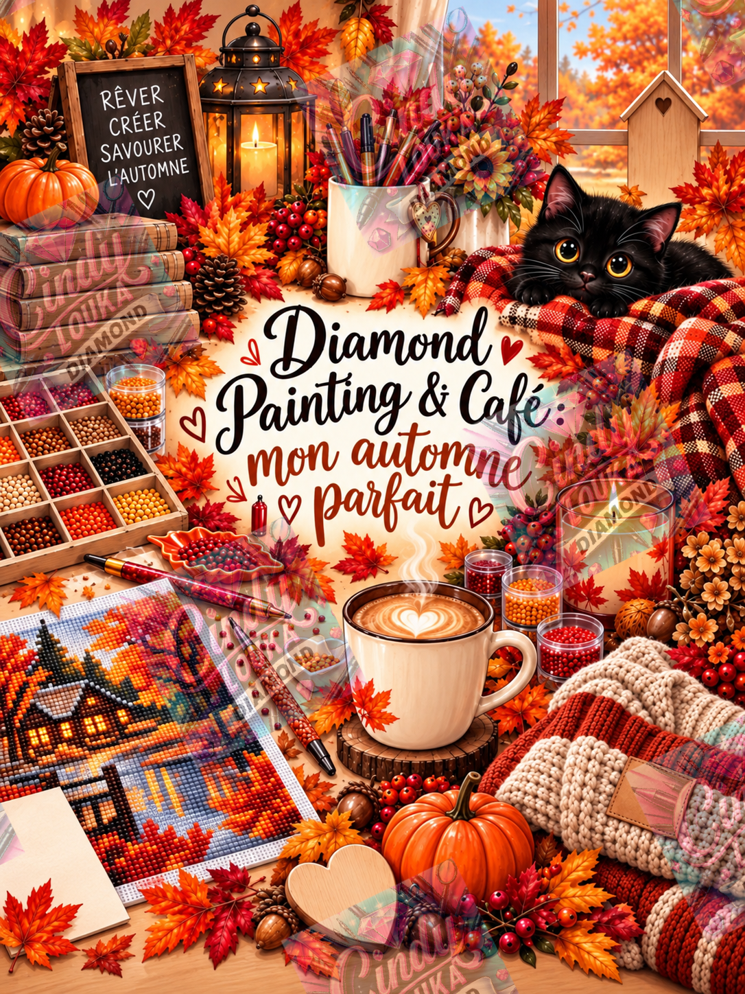 Mon Automne Parfait  60x80 cm