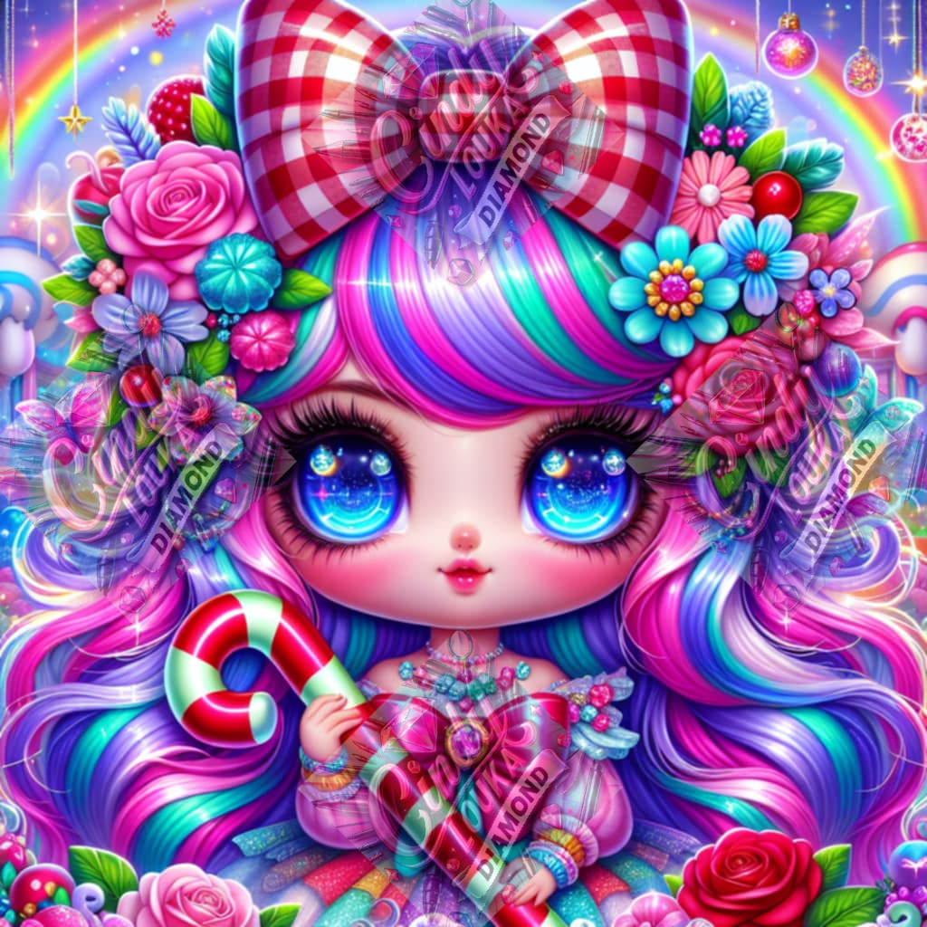 Fée Sucrerie 70x70 cm