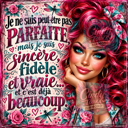 Parfaite à Ma Façon 75x75 cm