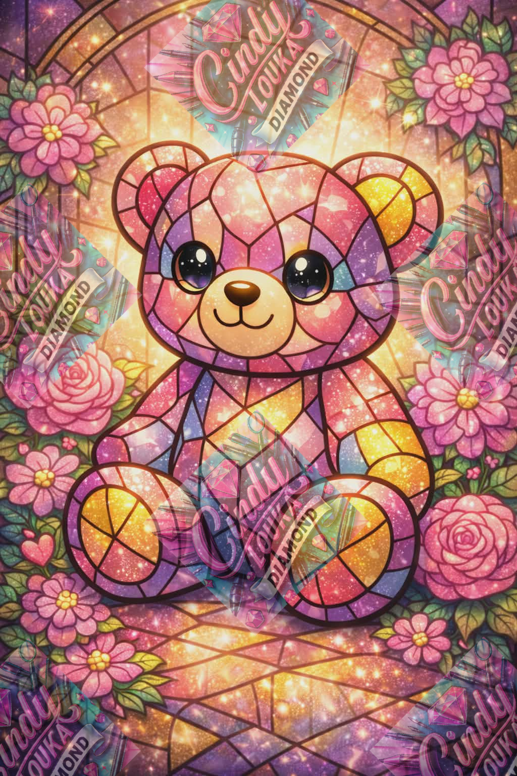 Nounours Cristallin 60x90 cm