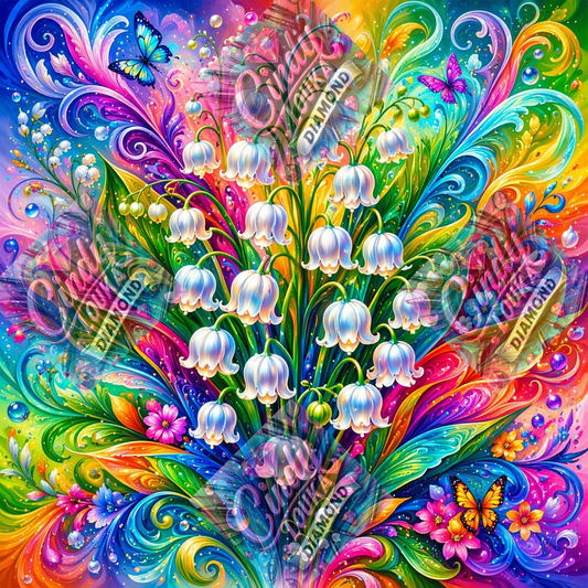 Un Brin de Bonheur 60x60 cm