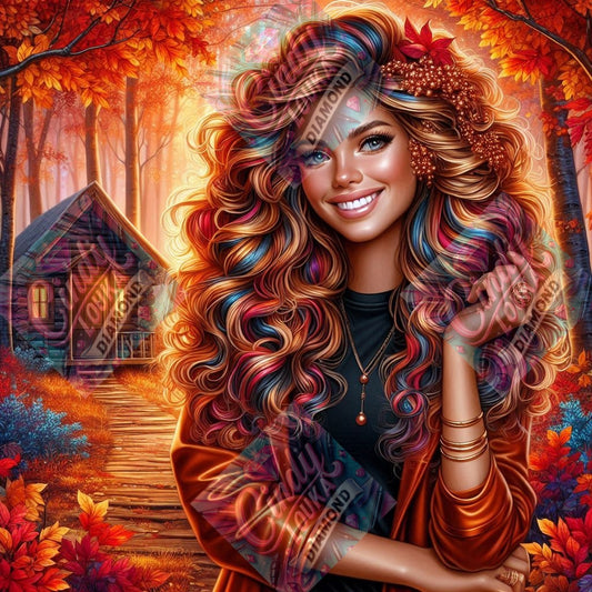 Mélodie d'Automne 70x70 cm