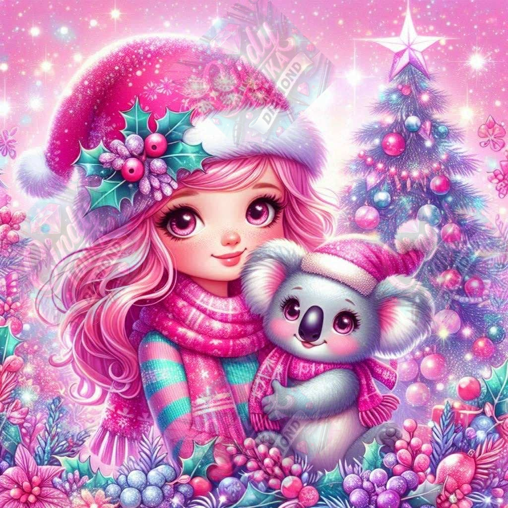 Complicité Sous le Sapin 60x60 cm