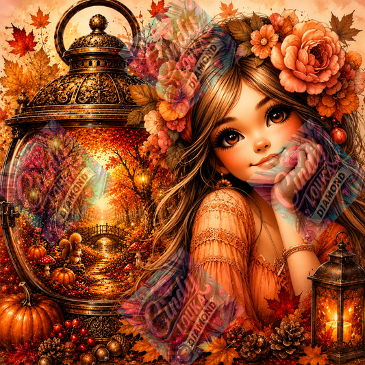 Le Secret de la Lanterne 70x70 cm