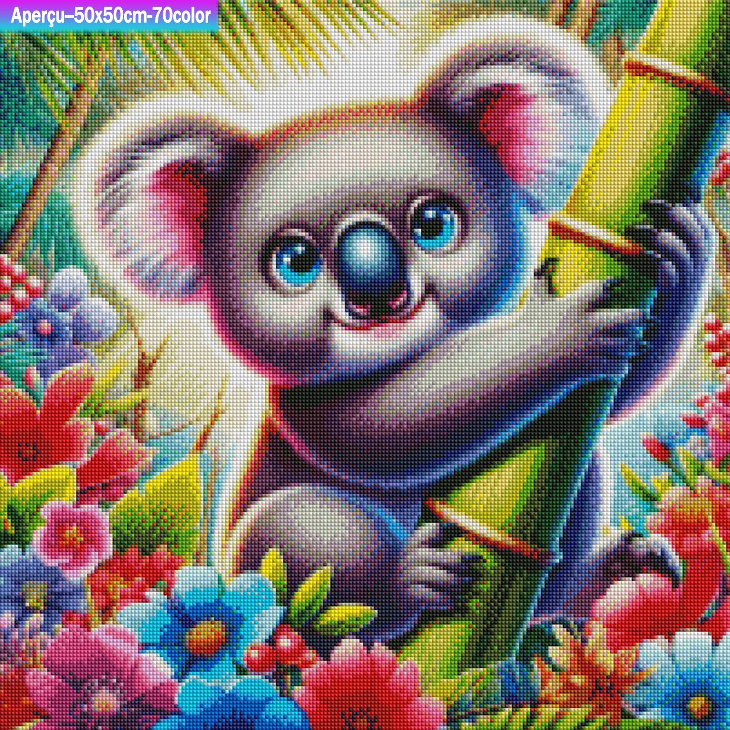 Éden Austral 60x60 cm