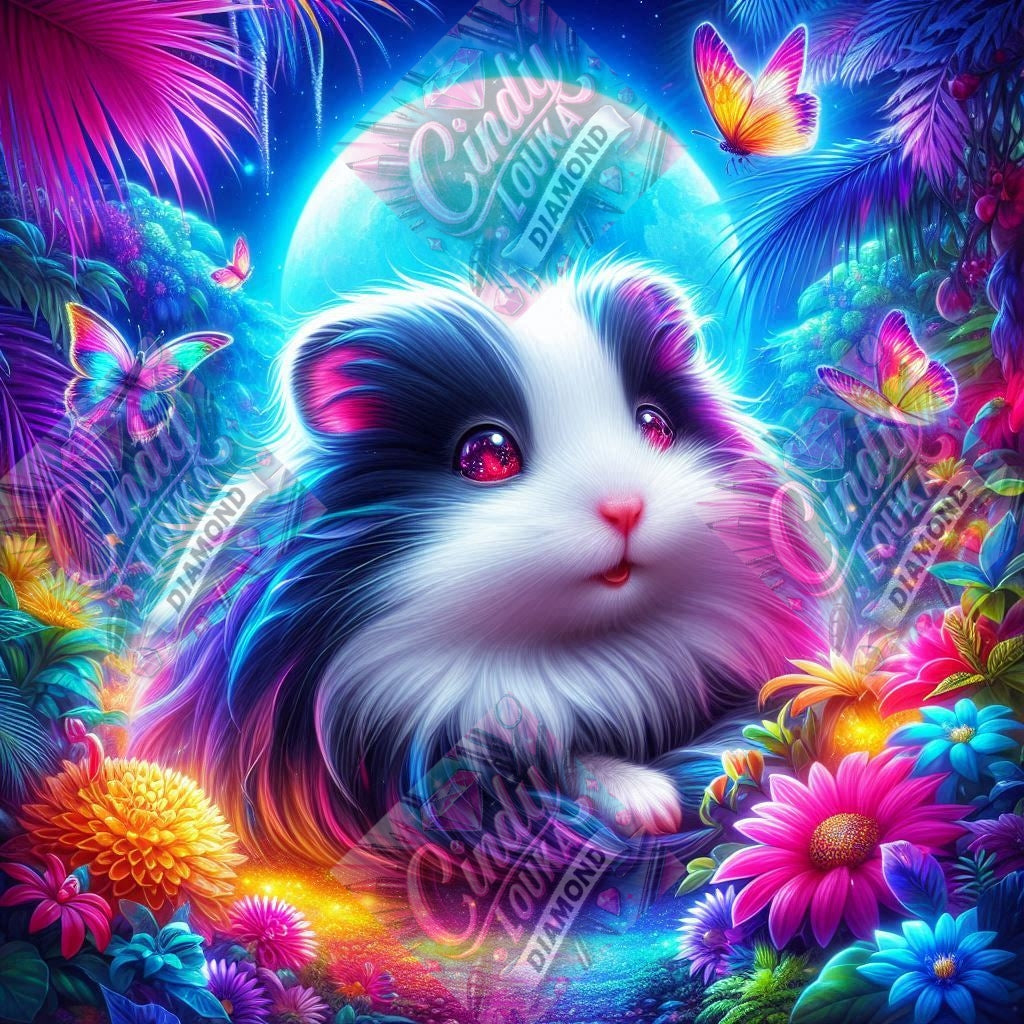 Petit cœur d'Hamster 70x70 cm