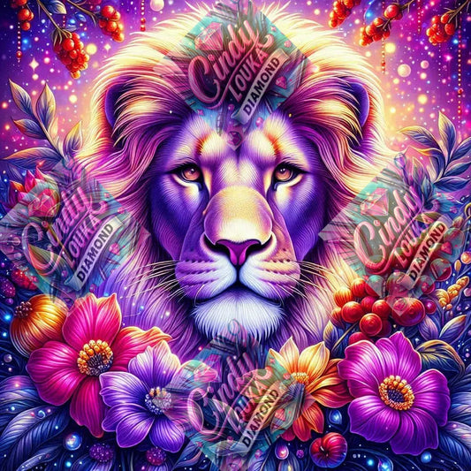 Majesté Sauvage 70x70 cm