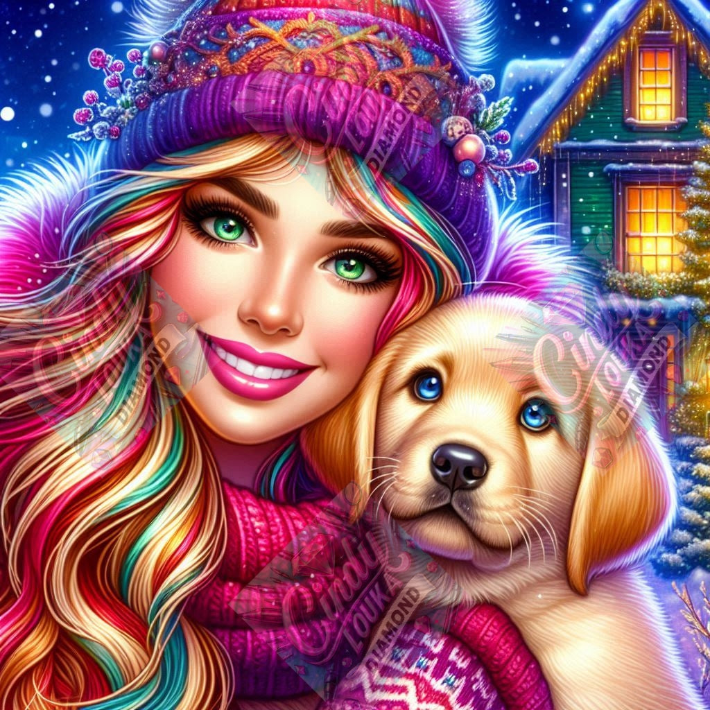 Étincelles de Tendresse 70x70 cm