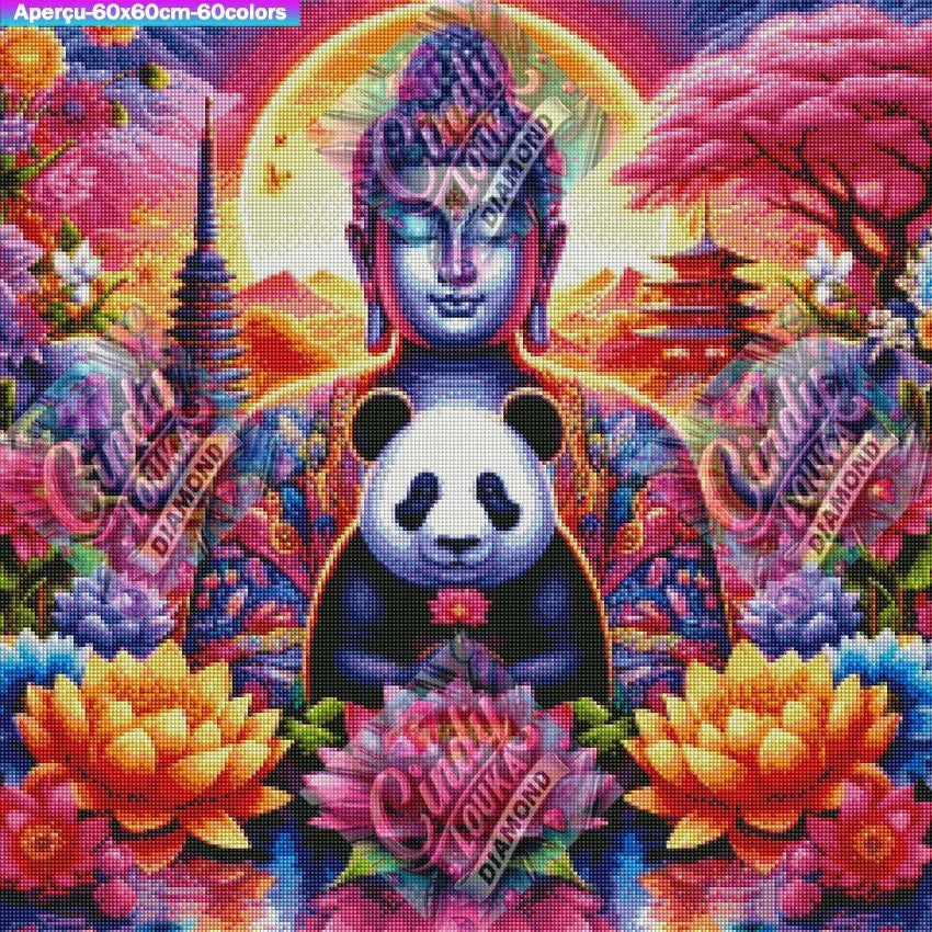 Jardin Zen du Ciel et de la Terre 60x60 cm