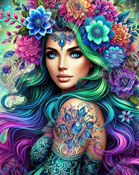 Beauté Cristalline 60x80 cm