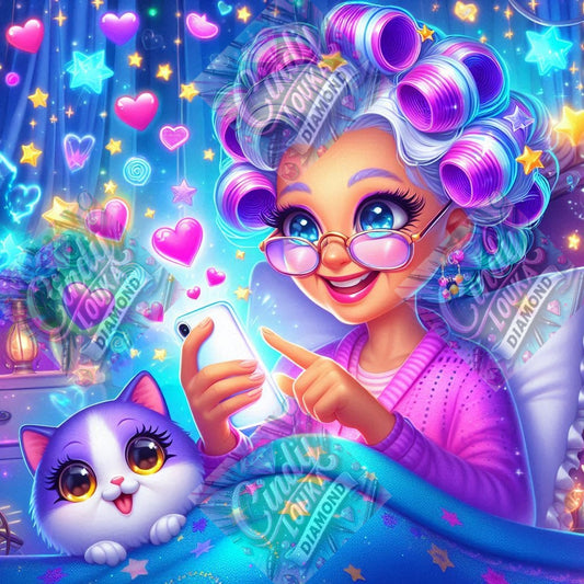 Complicité connecté 70x70 cm