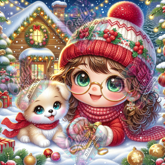 Câlins Enneigés 70x70 cm