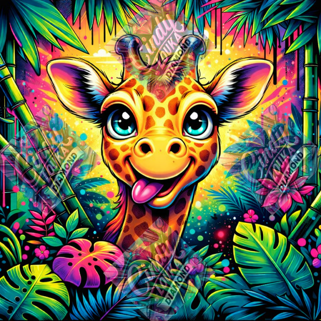 Jungle Smile 60x60 cm