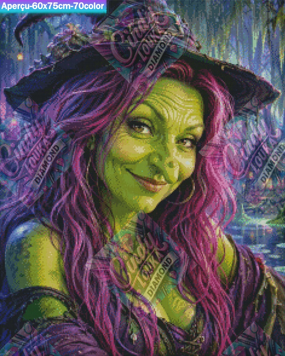 Trop Sorcière pour Être Sage 60x75 cm