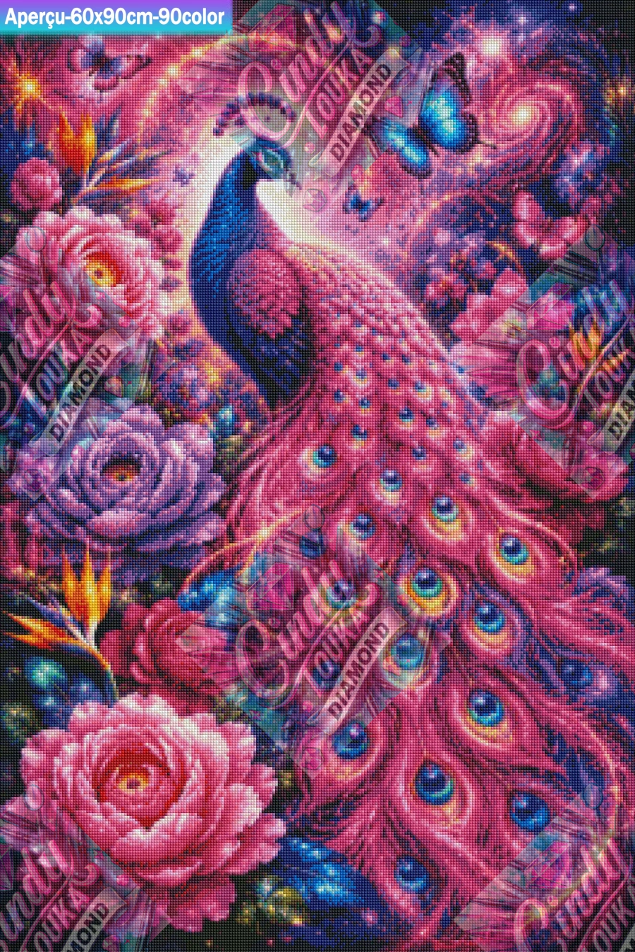 Plumes de la Galaxie 60x90 cm