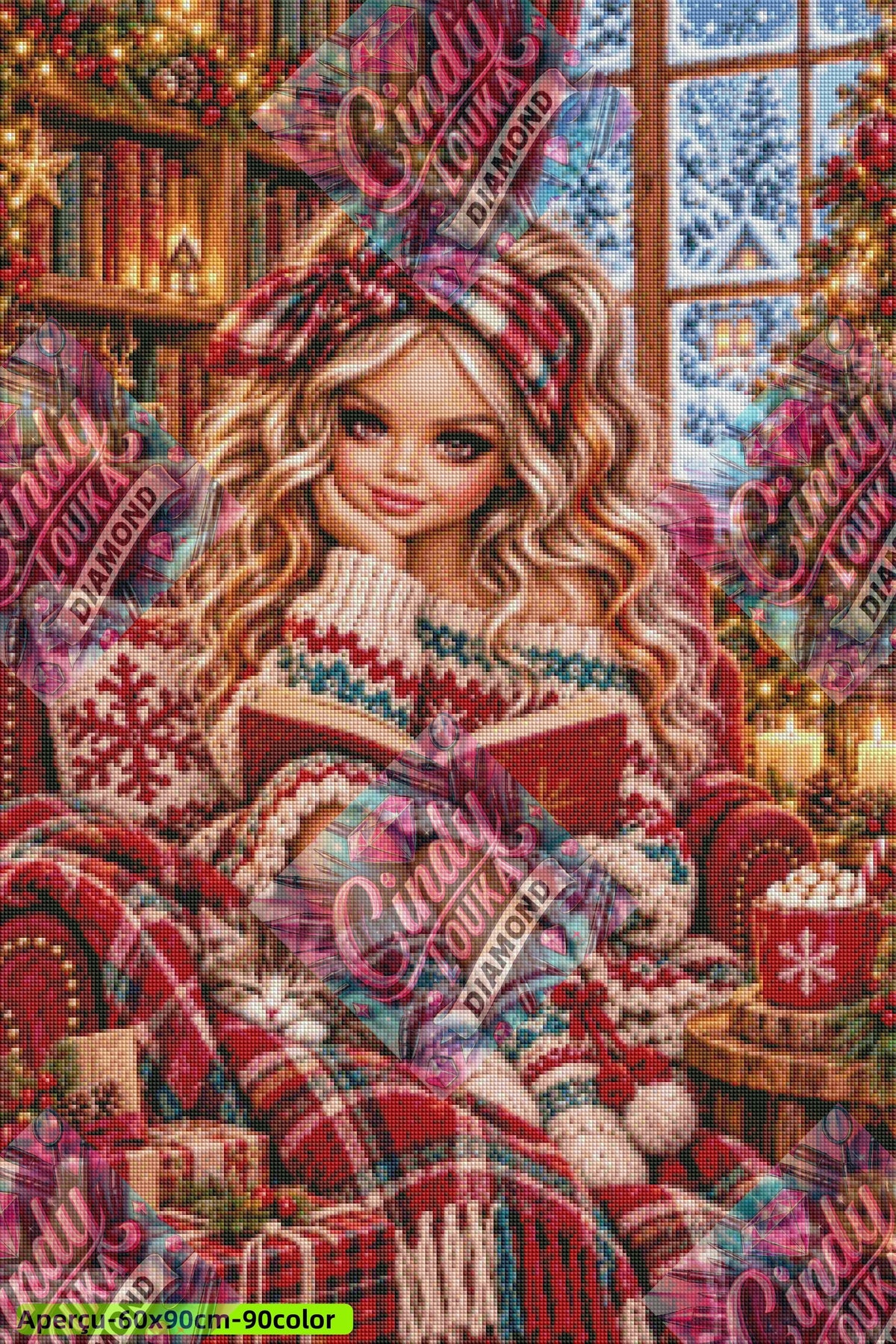 Un Chapitre de Noël 60x90 cm