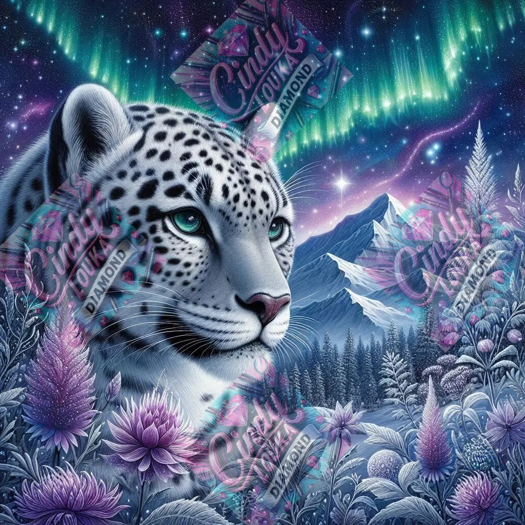 Gardien des Aurores Boréales 60x60 cm